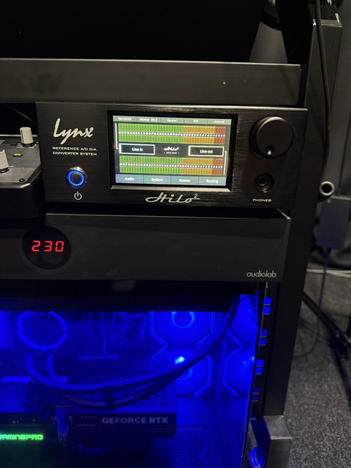 Lynx Hilo 2 reference converter and clean power section